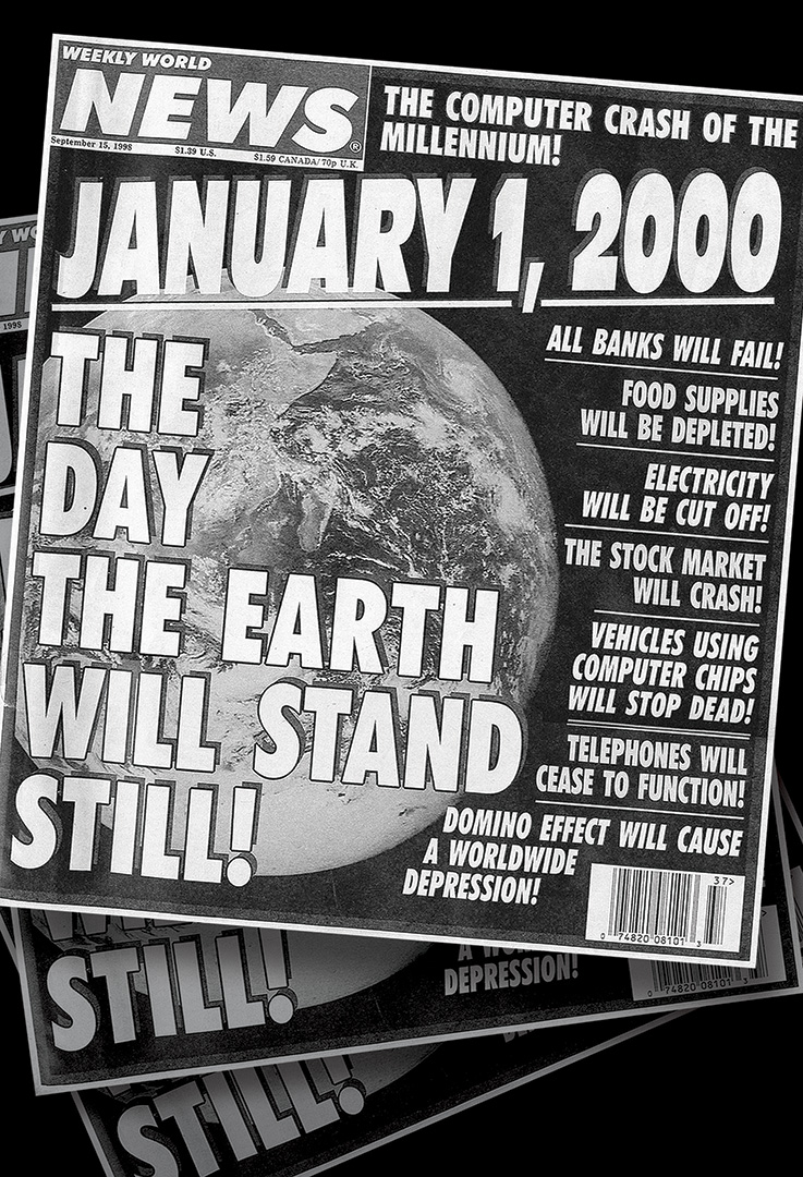 <p>Across the world, billions celebrate the arrival of the Western calendar’s new millennium — despite fears that computerised systems will crash, globally, on attempting to clock the unprecedented “2000”.</p>